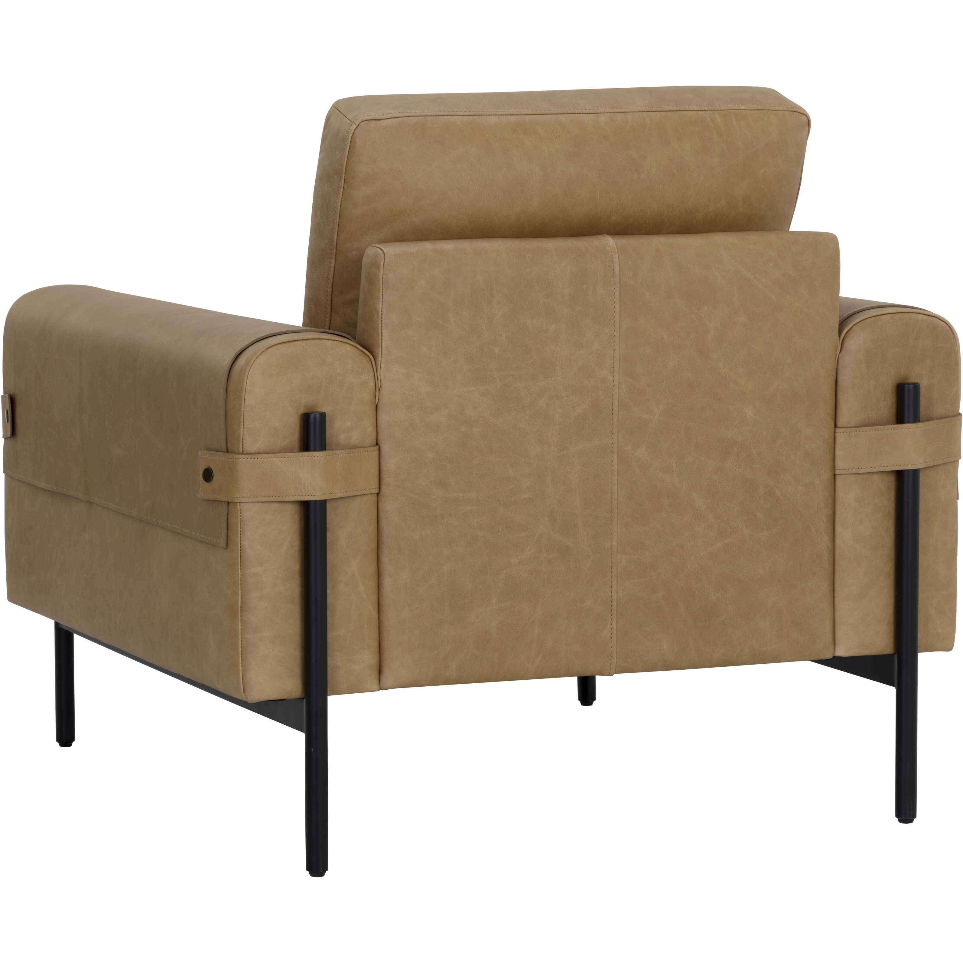 Camus Ludlow Sesame Leather Armchair